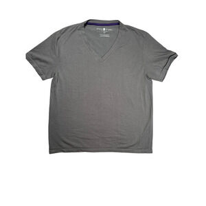 Ministry of Supply Moisture Wicking Mens Short Sleeve Shirt XL Workout Gym Grey